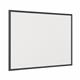 Bi-Office Non-Magnetic Whiteboard; 90x60cm; Dry-Wipe Surface; Black MDF Frame