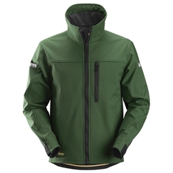Snickers 1200 Allroundwork Soft Shell Jacket Forest Green/Black Xtra Small [Regular]