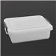 Araven Polypropylene Food Storage Container with Colour Clips 30Ltr