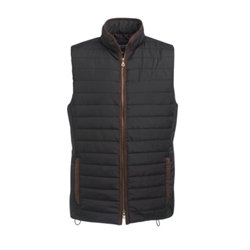 Brook Taverner Tampa Quilted Gilet Black Large 4370D