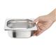 Vogue Stainless Steel 1/6 Gastronorm Tray 65mm