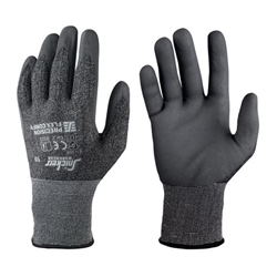 Snickers 9323 Precision Flex Comfy Gloves Muted Black/Stone Grey Size 8/ Medium 
