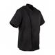 Chef Works Springfield Zipper Mens Chef Jacket Black S