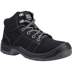 Safety Jogger Desert S1P SRC Safety Boots Black/Dark Grey [Size UK 12/ EU 47]