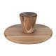 Olympia Acacia Cake Stand 305x127(H)mm