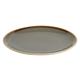Olympia Kiln Round Coupe Plate Smoke 230mm (6 Pack)