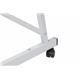 Bi-Office Ultimate Board Easel; Light Grey Mobile Structure; 80º Angle Feet; 1130x1515x650mm