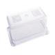 Vogue Polycarbonate 1/4 Gastronorm Container 150mm Clear