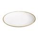 Olympia Kiln Chalk Round Coupe Plate 280mm (4 Pack)