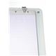 Bi-Office Prime Glass Mobile Easel; Drywipe Magnetic Surface; 70x100cm; Chrome Structure