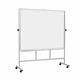 Bi-Office Revolver Plus; Double-Sided Ceramic Surface; Aluminium Structure; 150x120cm