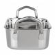 Olympia Table Presentation Rectangular Dish Stainless Steel 140x90mm