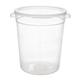 Vogue Polypropylene Round Food Storage Container 20Ltr