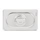 Vogue Heavy Duty Stainless Steel 1/9 Gastronorm Tray Lid