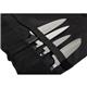 Dick Knife Roll Bag and Strap Black 11 Slots