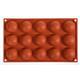 Pavoni Formaflex Silicone Half Sphere Mould 15 Cup