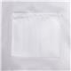 Whites Bistro Apron Polycotton White with Pocket 1000x700mm