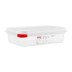 Araven Polypropylene 1/4 Gastronorm Food Containers 1.8Ltr (4 pack)