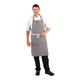Whites Bib Apron Black & White Check
