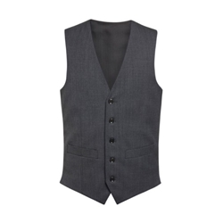 Brook Taverner Performance Capital Mens Waistcoat Mid Grey 36 Regular 1300G