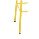 Bolero Cantina High Stools with Wooden Seat Pad Yellow (4 pack)