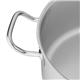 Vogue Stainless Steel Casserole Pan 28cm