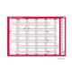 Sasco Year Planner Compact Landscape Unmounted 2026 2410267