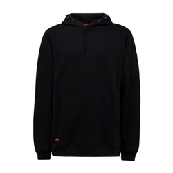 Hard Yakka Brushed Fleece Hoodie Black Small