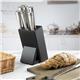 Vogue Tsuki Black Wooden Knife Block