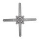 Bolero Cast Iron Table Base Grey