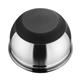 Vogue Stainless Steel Mixing Bowl with Silicone Base 8Ltr