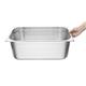 Vogue Stainless Steel Perforated 1/1 Gastronorm Tray 200mm