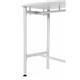 Bi-Office Industrial Desk; Magnetic Whiteboard; 120x90cm (Board Size); Dry-Wipe Lacquered Steel Surface; Aluminium Structure