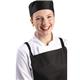 Whites Chef Skull Cap Polycotton Black - XL