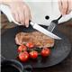 Olympia Premium Riveted Steak Knives with Black ABS Handles (6 pack)