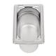 Vogue Heavy Duty Stainless Steel 1/9 Gastronorm Tray 100mm