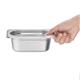 Vogue Stainless Steel 1/9 Gastronorm Tray 65mm