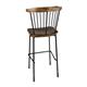 Bolero Scandi High Stools Black (2 pack)