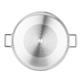 Vogue Aluminium Non-stick Teflon Platinum Plus Paella Pan 45cm