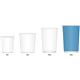 Fiesta Recyclable Single Wall Takeaway Coffee Cups Kraft 455ml / 16oz (1000 Pack)