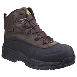 Amblers Safety FS430 Orca SBH P E A FO WRU HRO SRC Safety Boot Brown [Size UK 8/ EU 42]