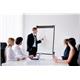 Bi-Office Premiere Freestanding Magnetic Flipchart Easel; Dry-Wipe Lacquered Steel Surface; Black Aluminium Frame; 700x1000mm