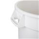 Vogue Polypropylene Round Container Bin White 38Ltr