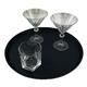 Beaumont Non-Slip Round Tray Black 355mm