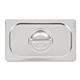 Vogue Heavy Duty Stainless Steel 1/4 Gastronorm Tray Lid