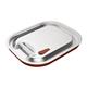 Vogue Stainless Steel and Silicone Sealable 1/2 Gastronorm Lid