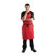 Whites Bib Apron Red