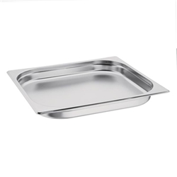 Vogue Stainless Steel Gastronorm 2/3 Tray 20mm