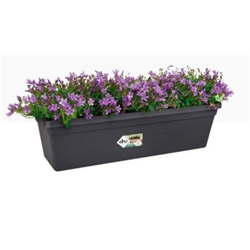 Elho Green Basics Large Trough 60cm LIVING BLACK