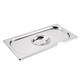 Vogue Stainless Steel 1/3 Gastronorm Notched Lid